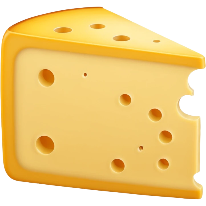 sliced gouda cheese emoji