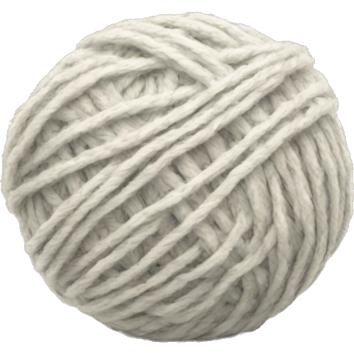 Plain Ball of yarn with a loose end emoji