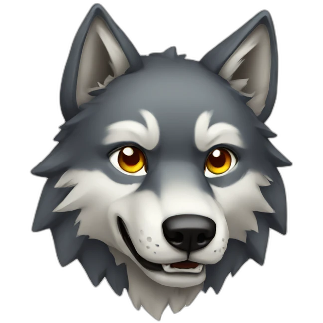 gaming wolf emoji