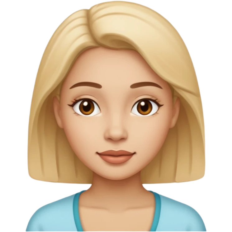 woman getting facial emoji