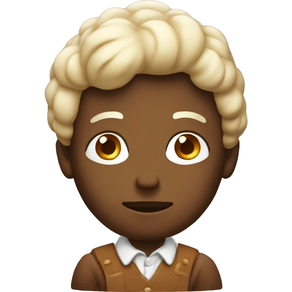 Homme qui pense a un choux emoji