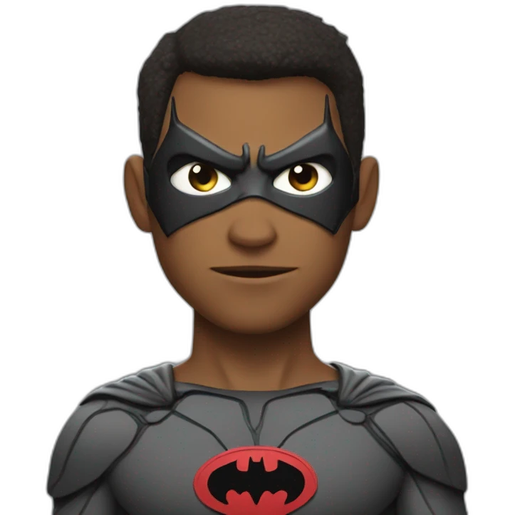 Batman as Spider-Man emoji