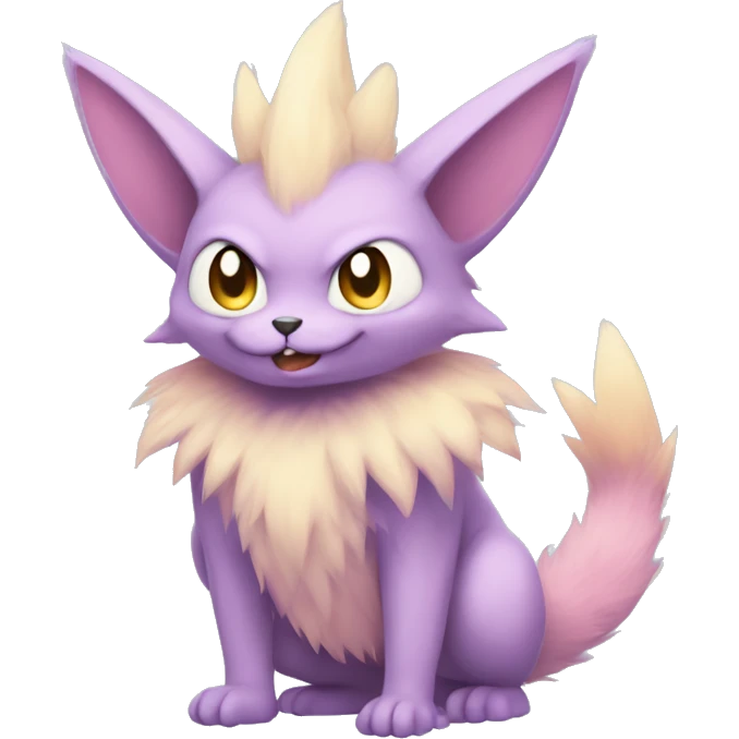 Pastel Furry Fakémon Full Body emoji