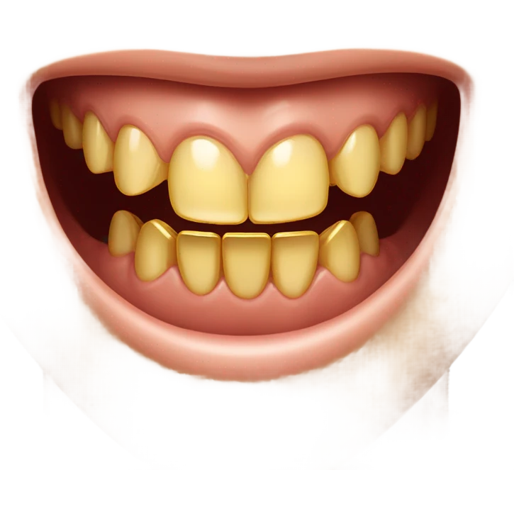 Gold tooth grill emoji