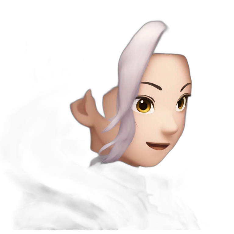 Nezuko attaque manga emoji