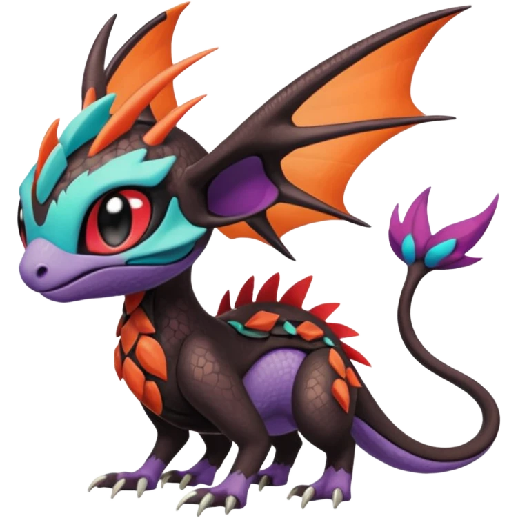 Meloetta-Noivern-Spyro-Toothless-Stitch-Pokémon-Fakémon-creature-hybrid emoji