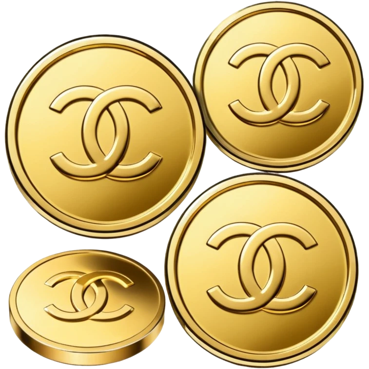 3 chanel coins emoji