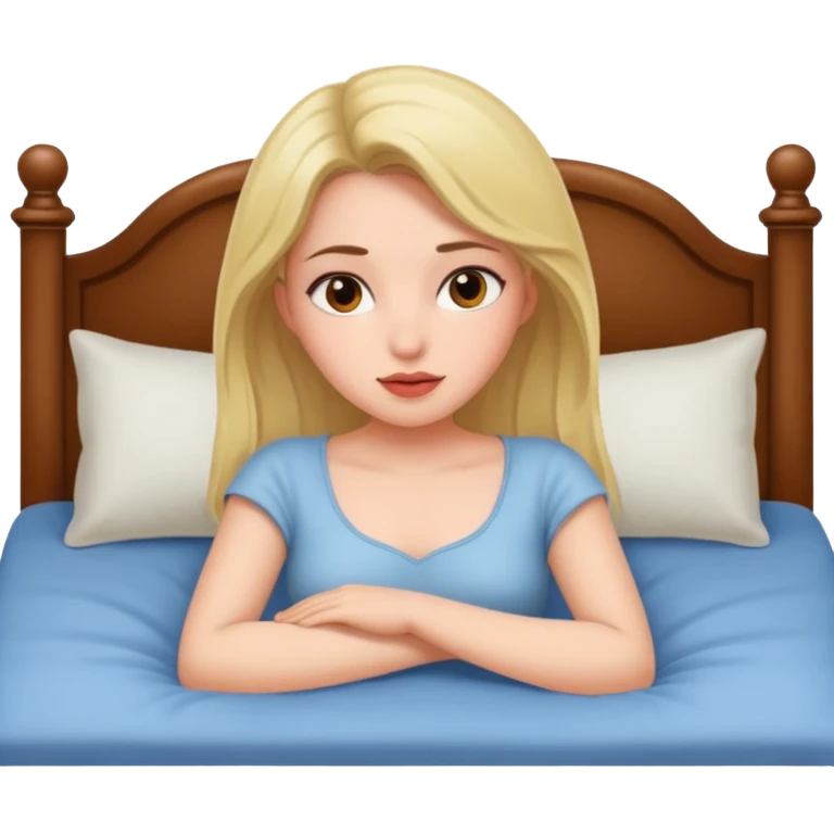 Hott girl sex on bed emoji