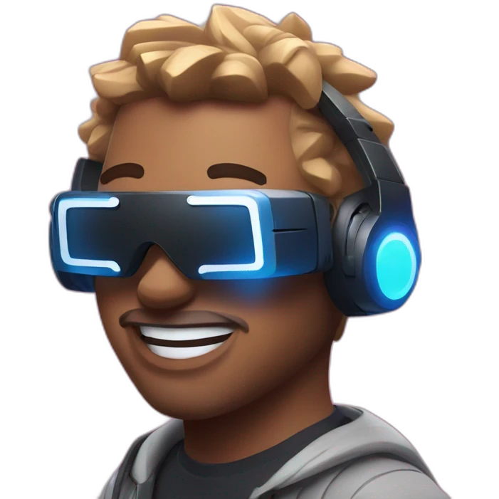 beat saber player playig emoji