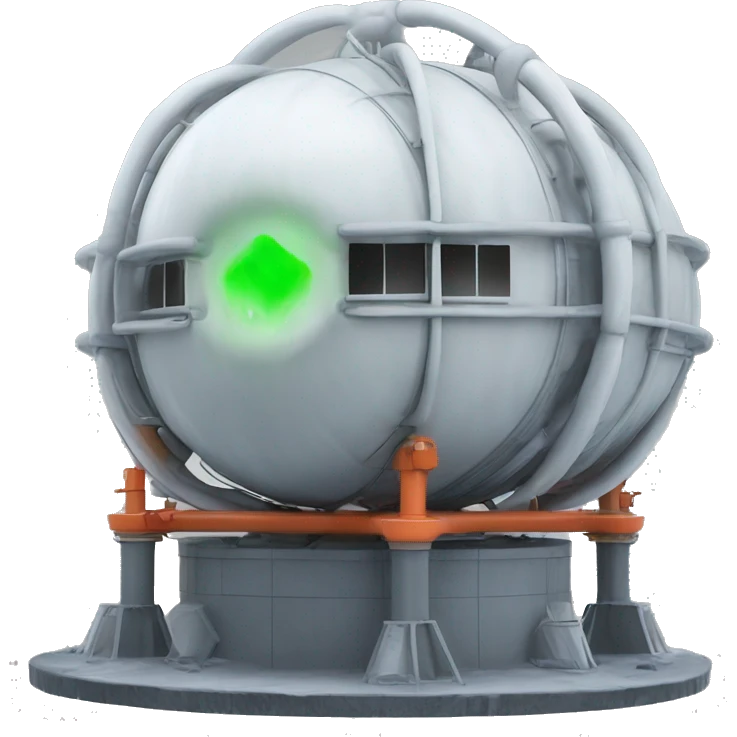 generate a image of antarctica energy core facility emoji