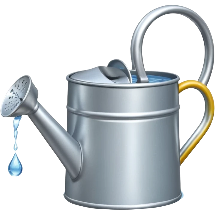 watering can with water coming from it emoji