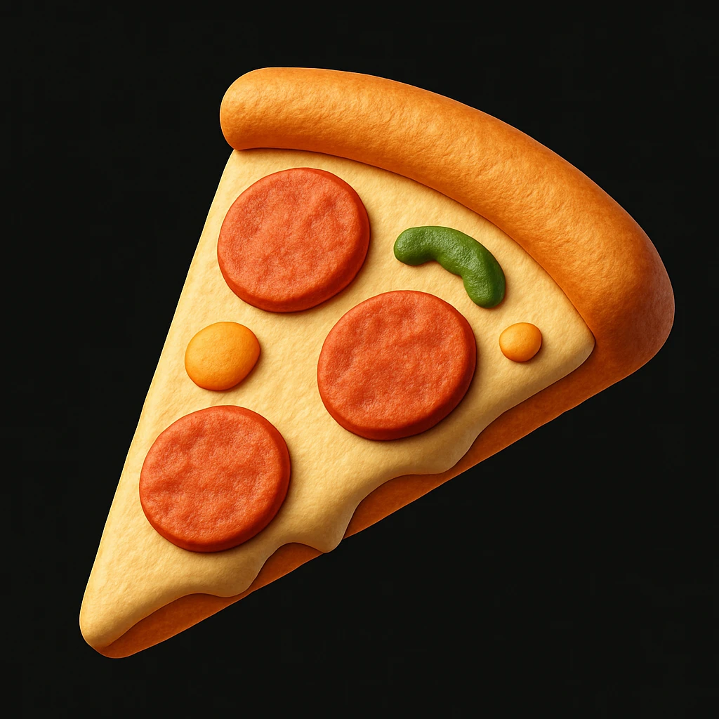 slice of pizza emoji