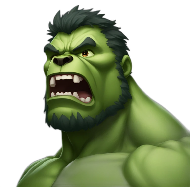 hulk werebear emoji