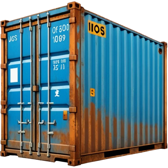 cargo container emoji