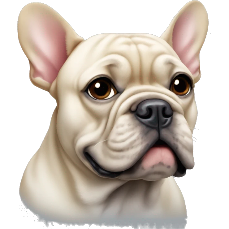 French buldogue  emoji