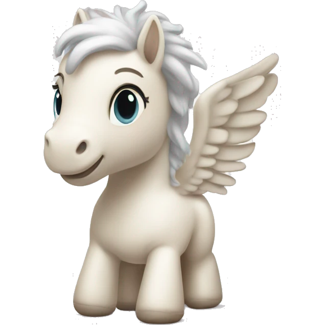 Crème Baby little Pegasus  emoji