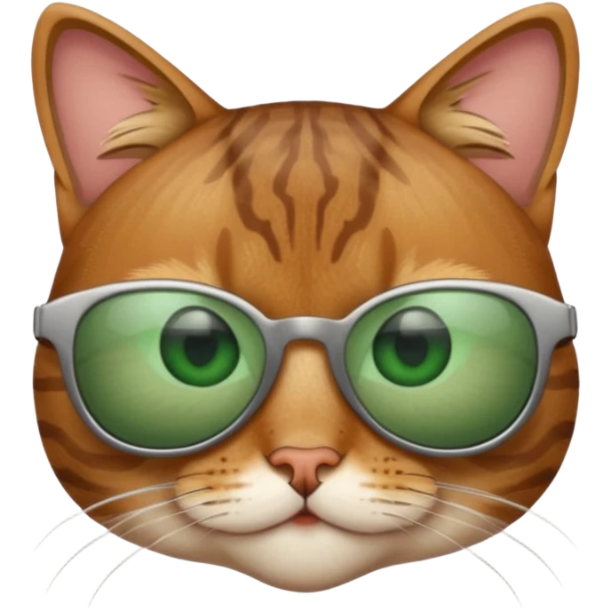 Cat wearing sunglasses emoji