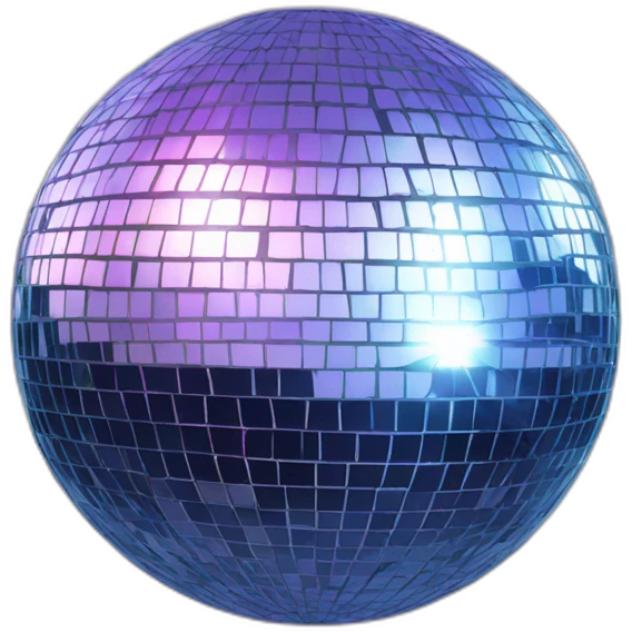Disco ball emoji