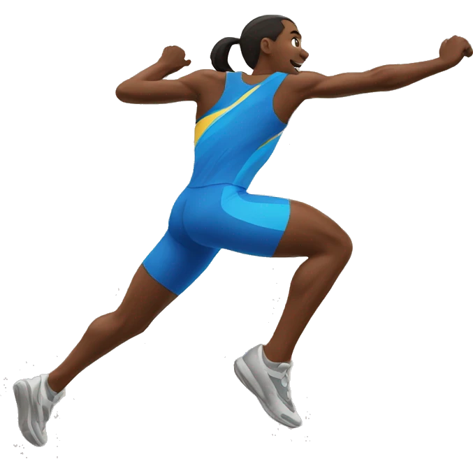 Track and field throwing  emoji