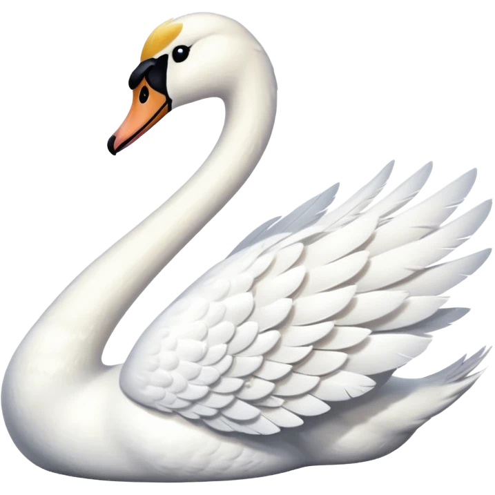 White swan emoji