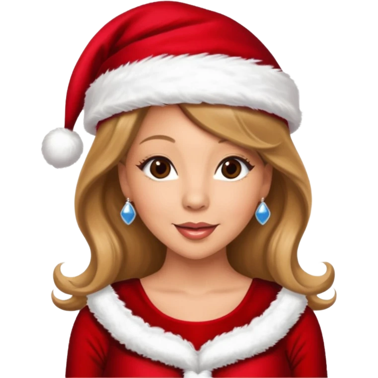mariah carey christmas emoji