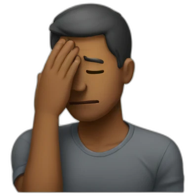 facepalm emoji