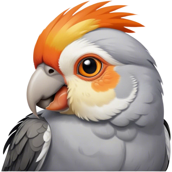 Cacatúa ninfa emoji
