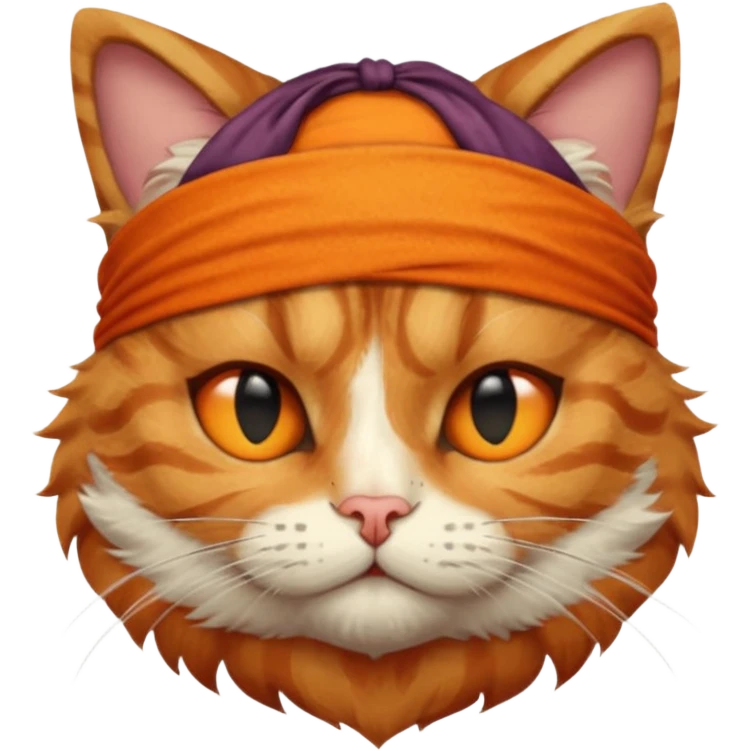 pirate cat with one closed eye emoji