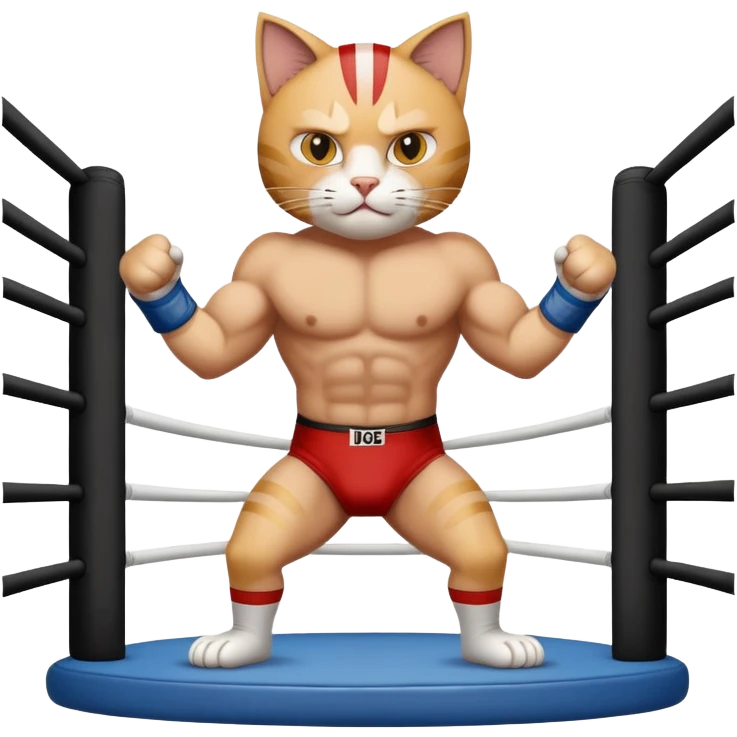 Cat WWE emoji