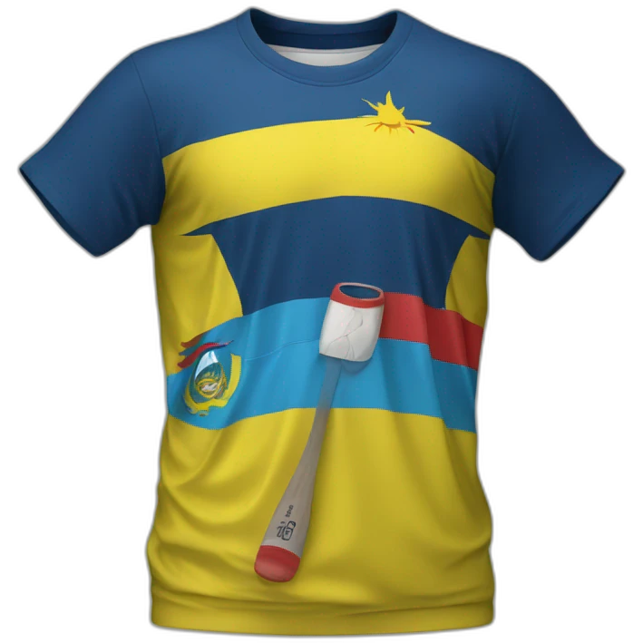 t-shirt sport of ecuador emoji