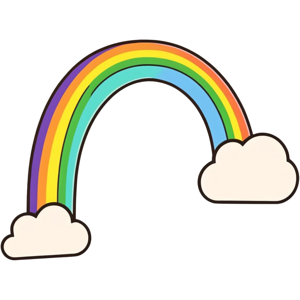 Rainbow  emoji
