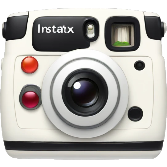 instax camera emoji