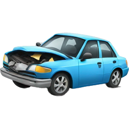 broken car emoji
