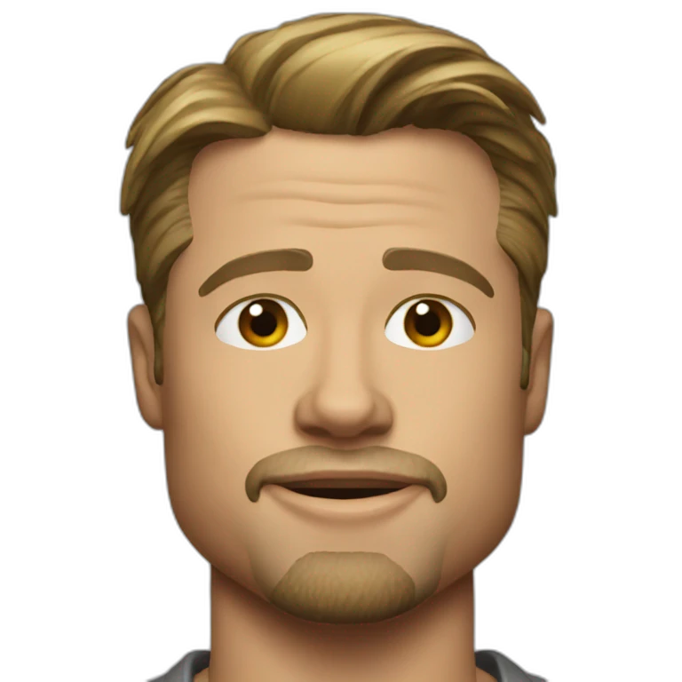 Brad Pitt emoji