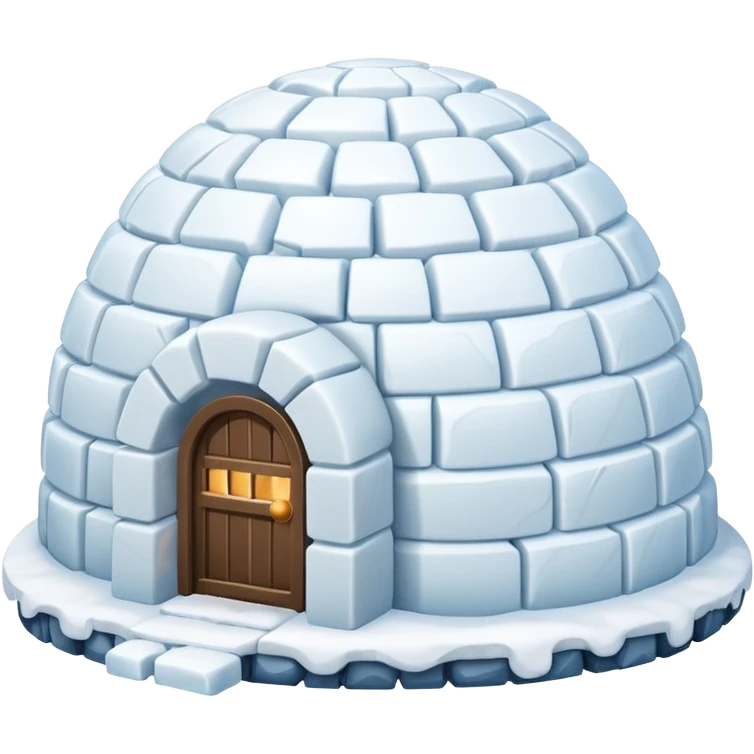 different type of igloo house emoji