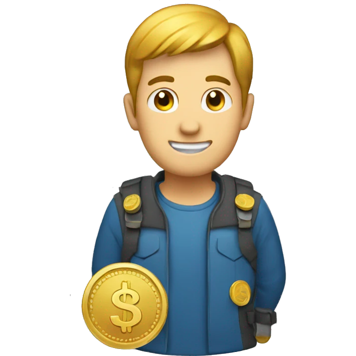 coin man emoji