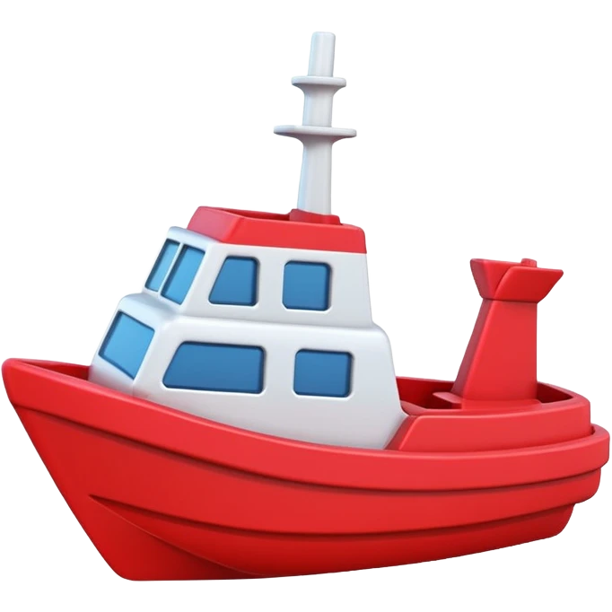 a 3d benchy emoji