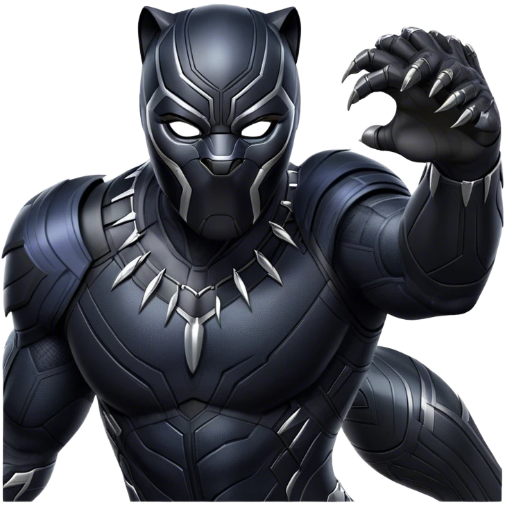 black panther  emoji