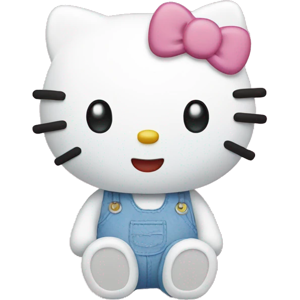 Hello kitty emoji