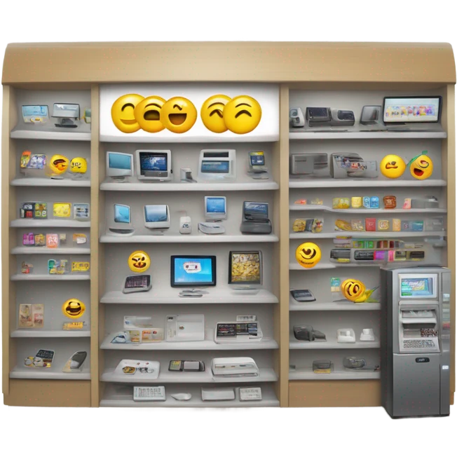 Tienda de electrónica  emoji
