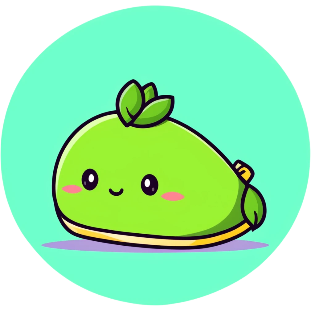 pistachio with a gold chain and stylish shoes, sticker style emoji