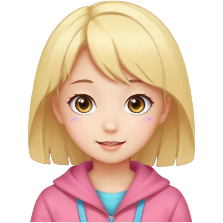 Kawai gêner  emoji
