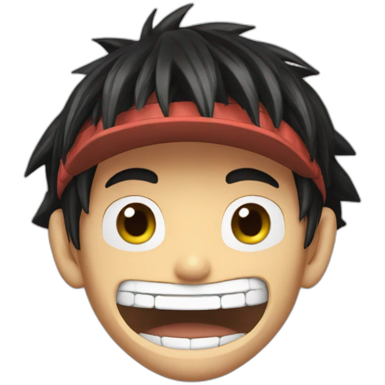 Luffy emoji