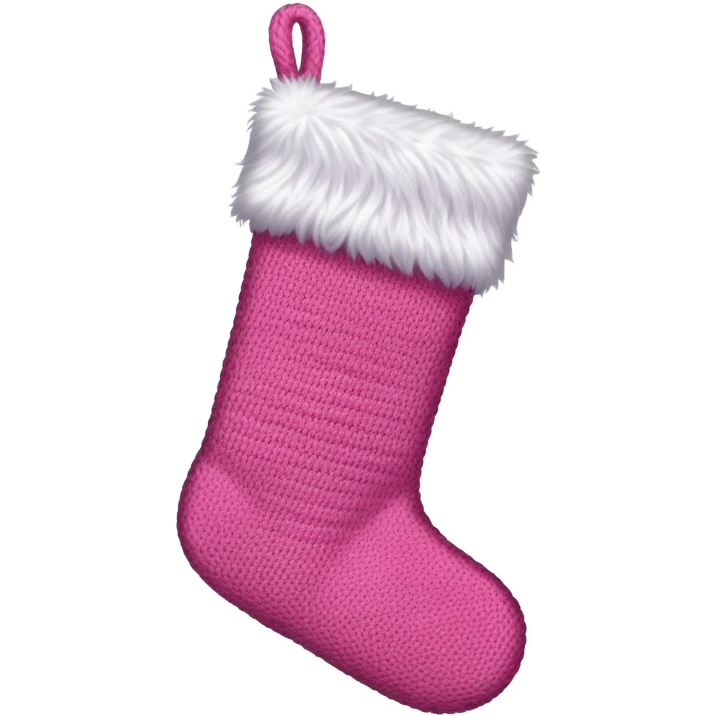 Pink cristmas emoji