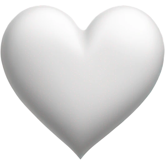 white heart emoji