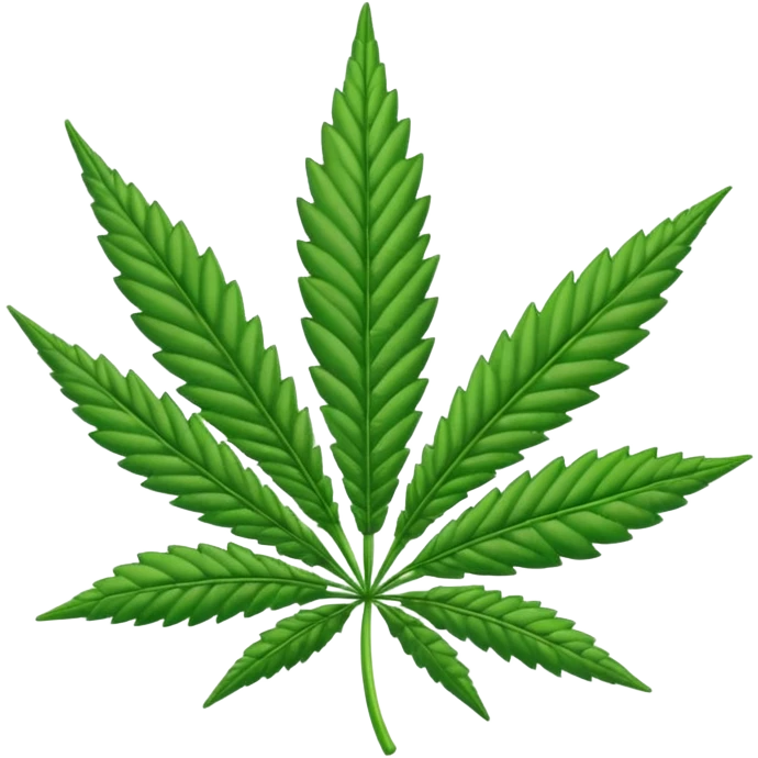 Marajuana leaf emoji
