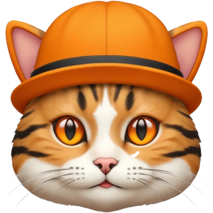 Cat with hat emoji