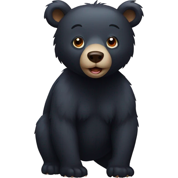 Black Bear emoji