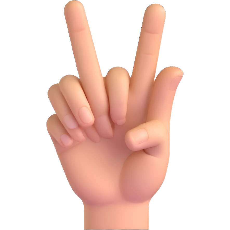 middle finger hand gesture emoji