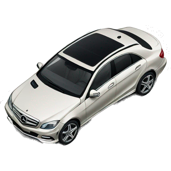 MERCEDES FROM SIDE ABOVE emoji